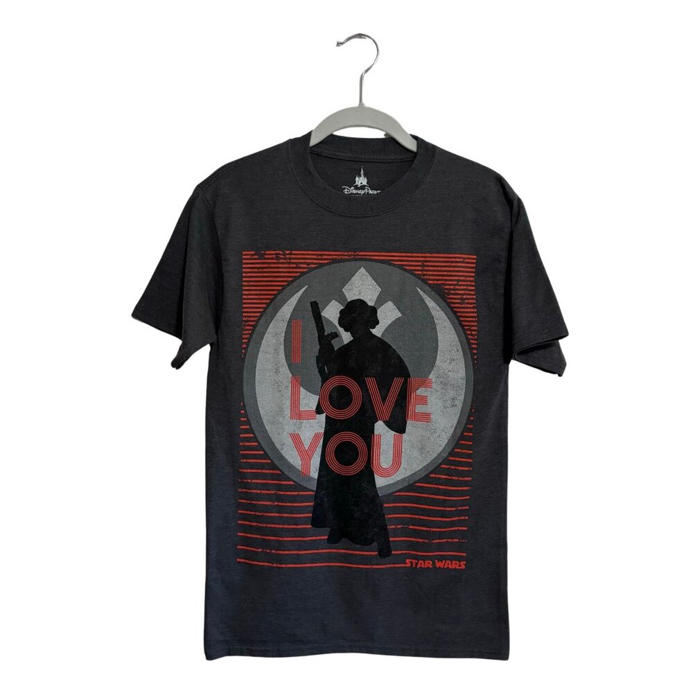 Disney Parks Leia Star Wars T-Shirt Size S